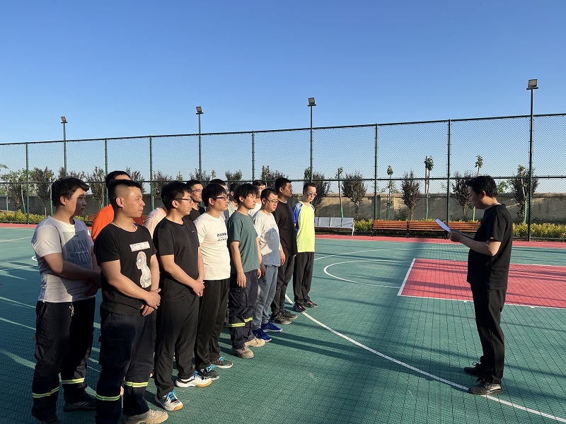 富平公司：迎“五四”籃球賽，展現(xiàn)青春風(fēng)采