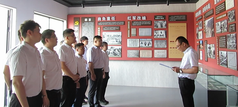 韓城昇隆公司開(kāi)展黨支部書記講黨課活動(dòng)